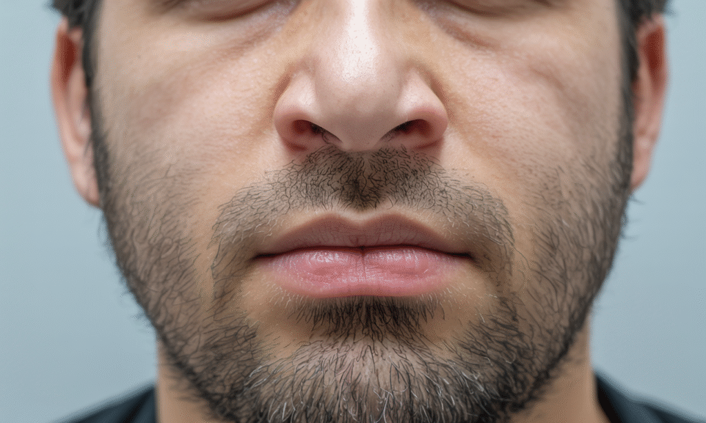 Upper lip pain after sinus surgery