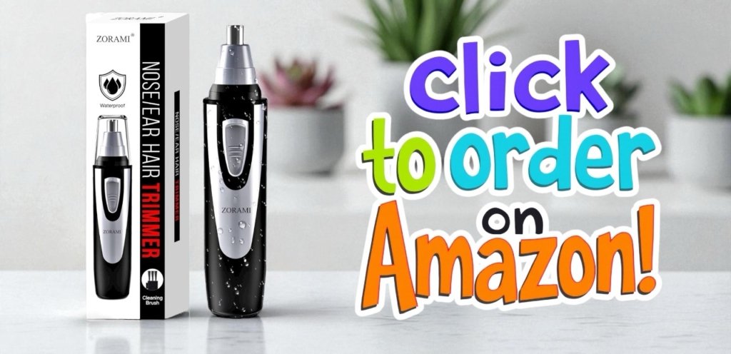 Best nose hair trimmer from Amazon