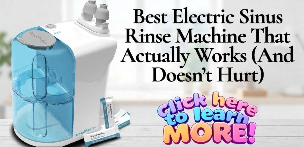 Most powerful nasal irrigation system