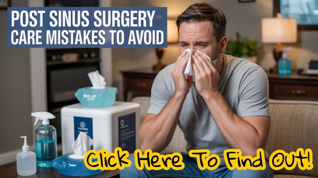Things to avoid after sinus surgery