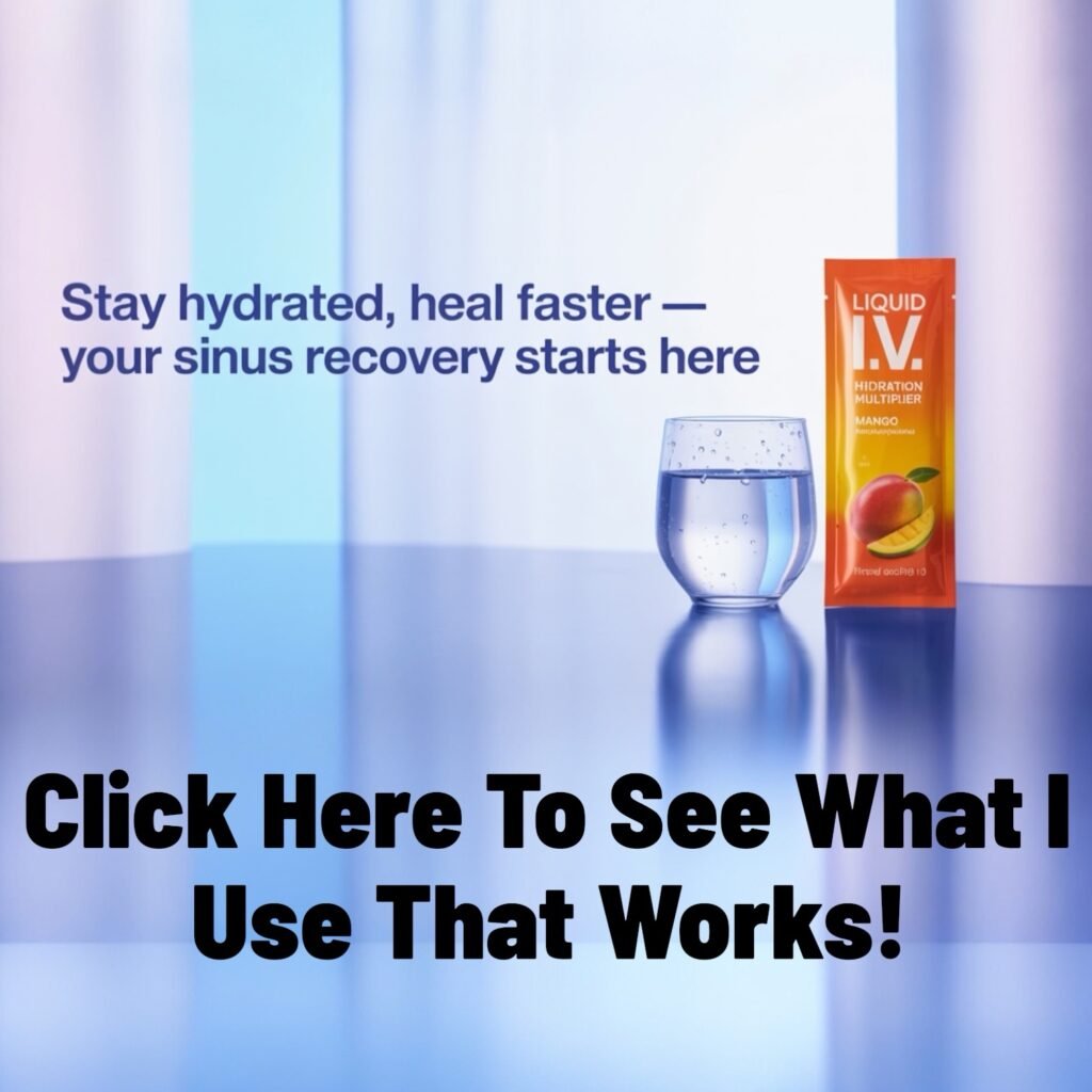 Stay hydrated after surgery