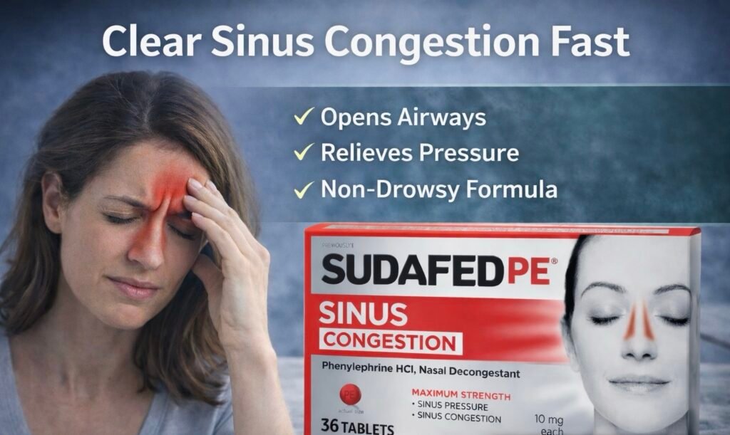 Sudafed PE Sinus Relief Review – A Simple Way to Reduce Sinus Pressure?